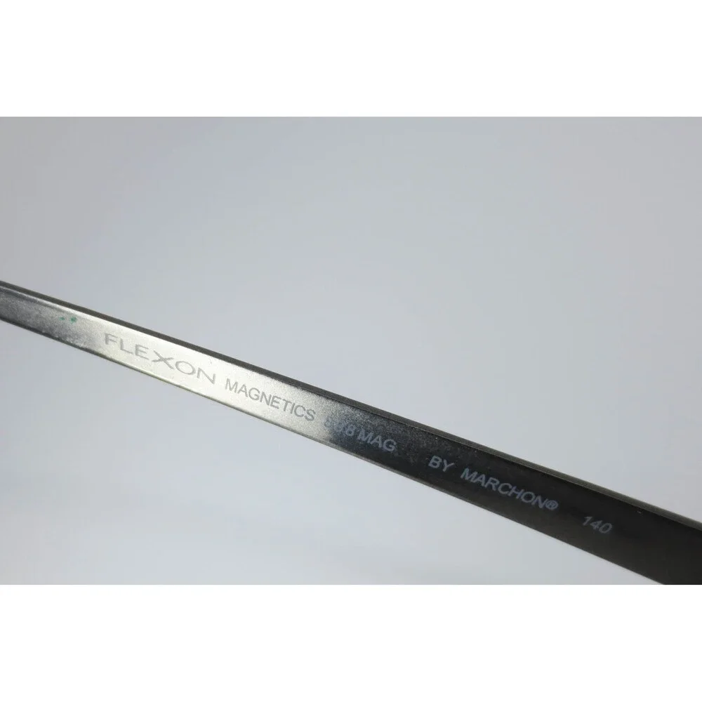 Flexon Magnetics 888 MAG Charcoal Eyeglasses Marchon 52 18 140 Rectangular Frame - Picture 6 of 8